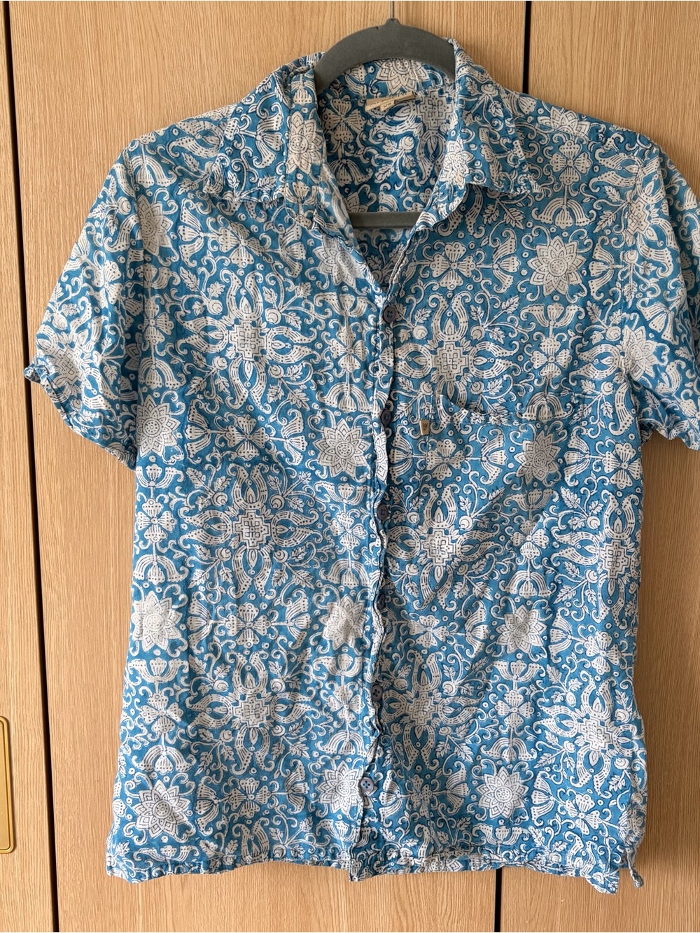 Anokhi Men’s Button Up Cotton Shirt